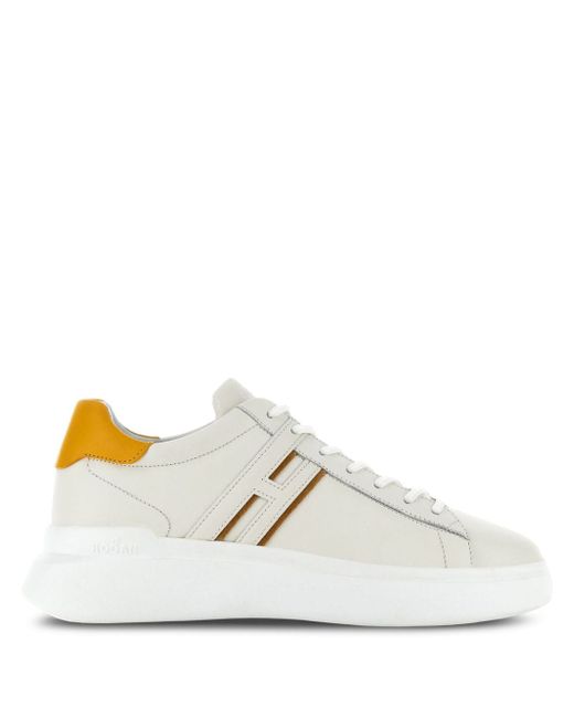 Hogan H580 leather lace-up sneakers