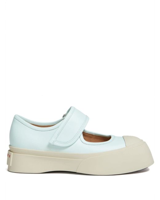 Marni Pablo Mary Jane leather sneakers