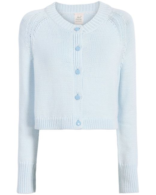 Cinq a Sept Millie knitted cropped cardigan