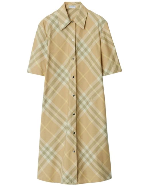 Burberry Vintage-check shirt dress