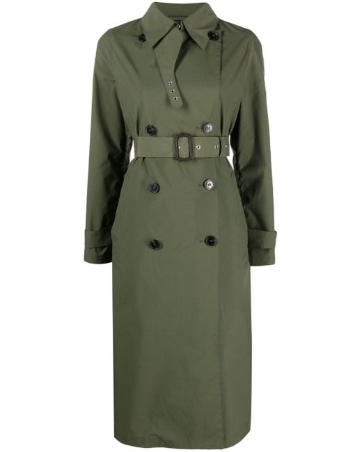Mackintosh Polly double-breasted trench coat