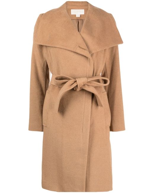 Michael Michael Kors belted double-breasted coat