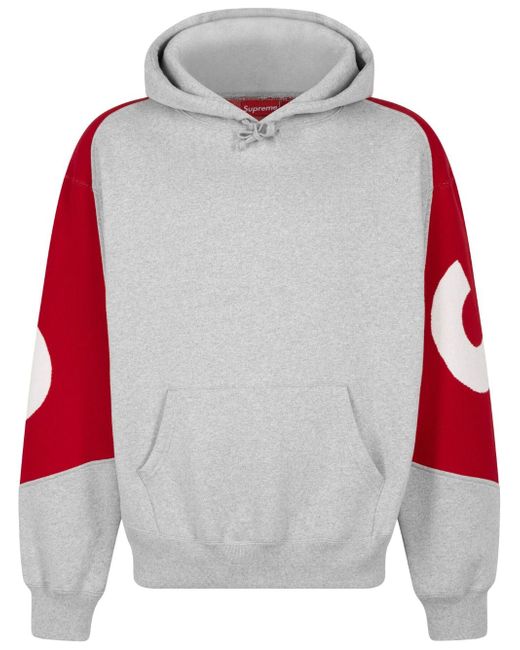 Supreme Big Logo-jacquard hoodie