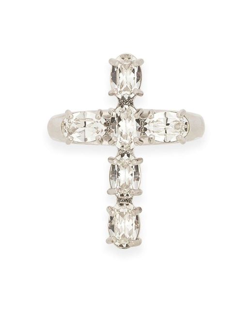 Dolce & Gabbana rhinestone-embellished ring