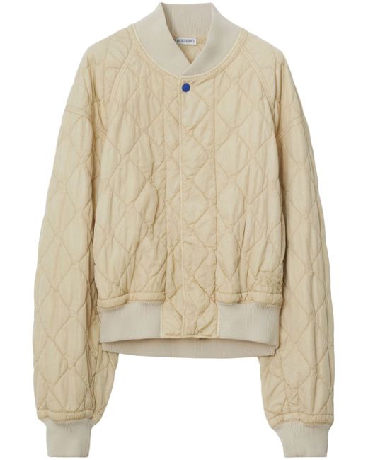 Burberry quilted bomber jacket