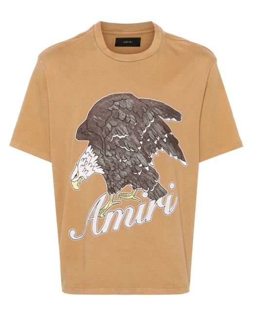 Amiri eagle-stamp T-shirt