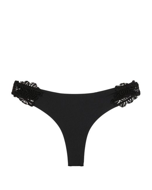 Ermanno Scervino floral-lace bikini bottoms