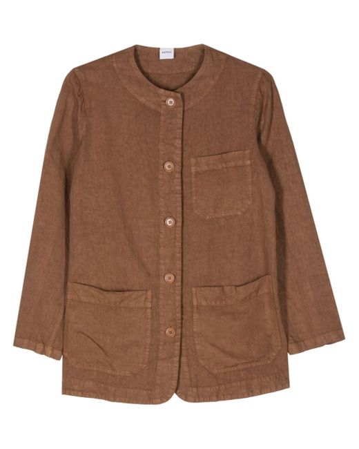 Aspesi linen buttoned jacket