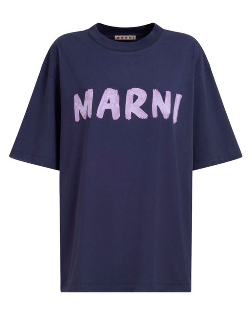 Marni logo-print T-shirt
