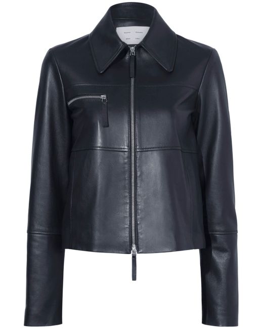 Proenza Schouler White Label Annabel lightweight leather jacket