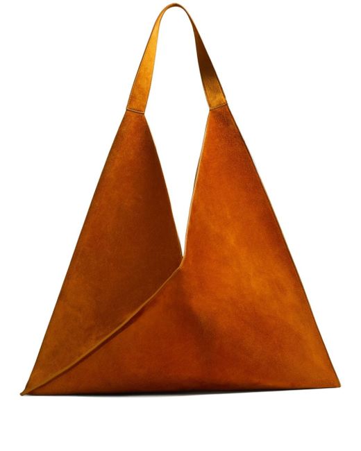 Khaite The Sara suede leather tote bag