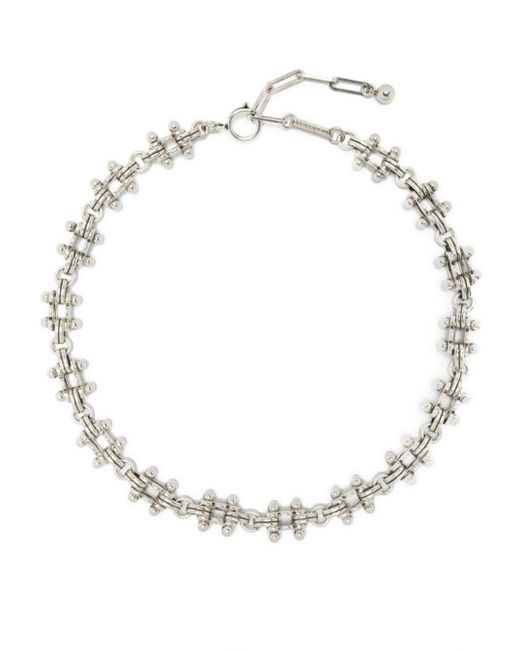 Marant beaded chain-link necklace