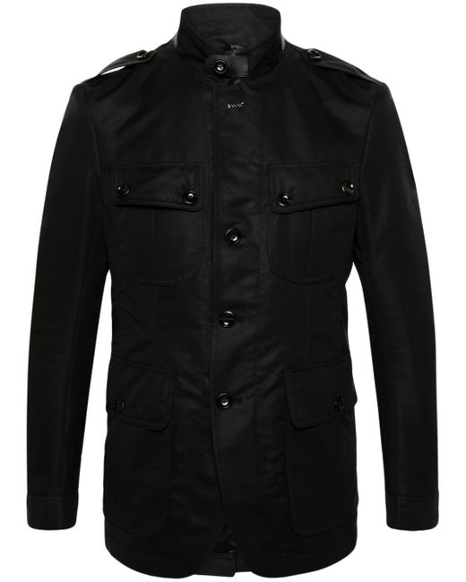 Tom Ford Compact button-up military jacket