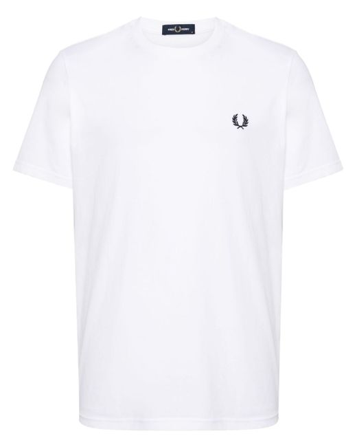 Fred Perry logo-print T-shirt