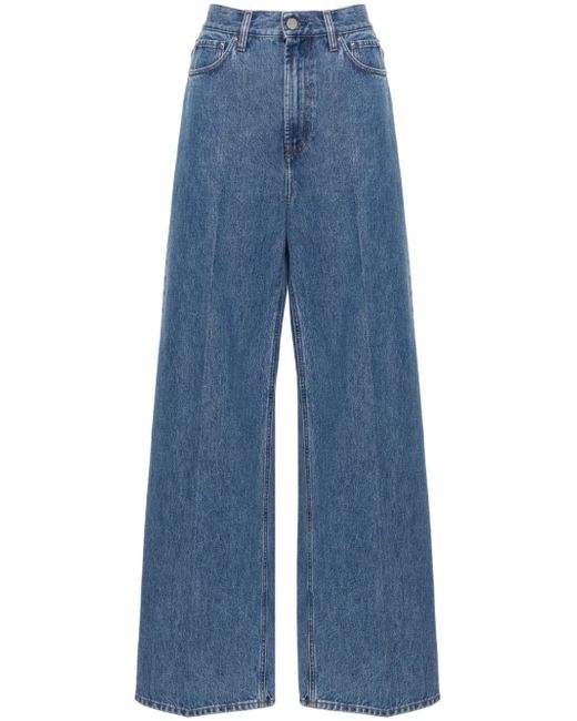 Totême high-rise wide-leg jeans