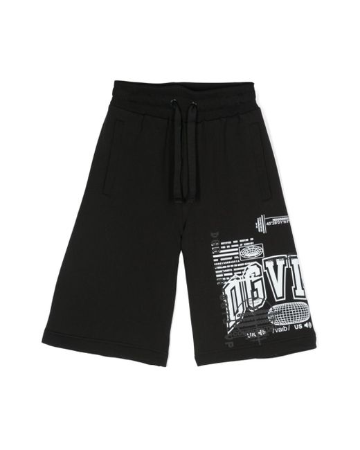 Dolce & Gabbana DGVIB3 DGVIB3-print jersey shorts