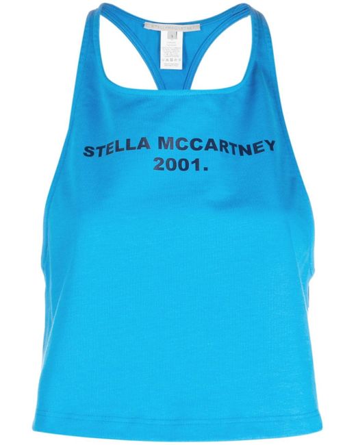 Stella McCartney logo-print tank top