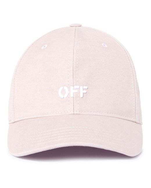 Off-White Drill Off Stamp baseball cap