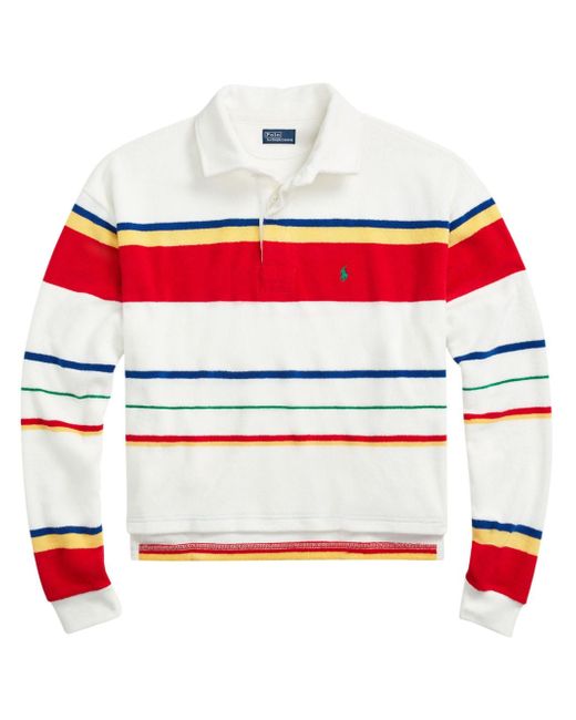 Polo Ralph Lauren striped long-sleeve rugby top
