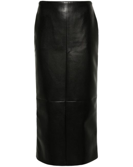 Philosophy di Lorenzo Serafini faux-leather skirt