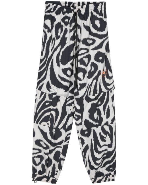 Adidas by Stella McCartney logo-print trousers