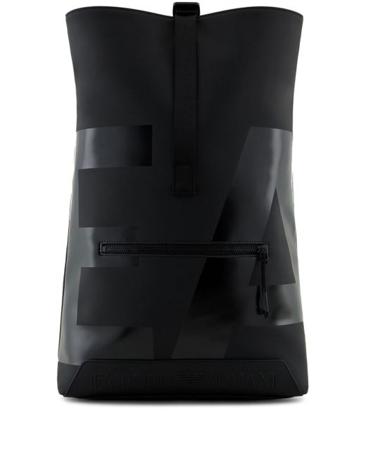 Emporio Armani logo-print backpack