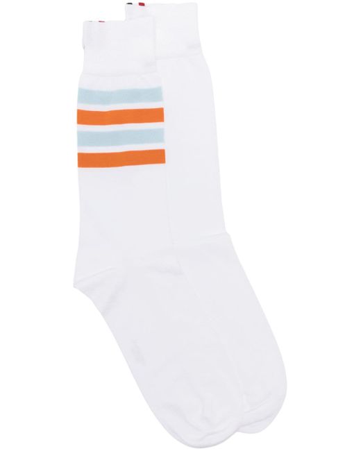 Thom Browne stripe-print socks