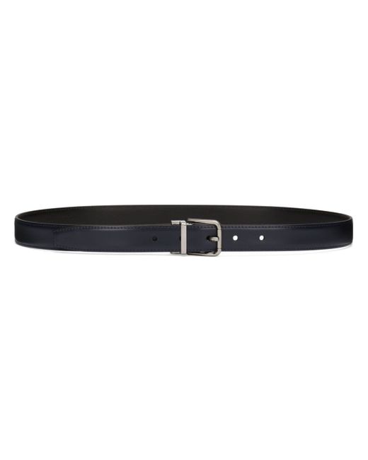 Dolce & Gabbana logo-print leather belt