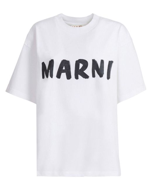 Marni logo-print T-shirt