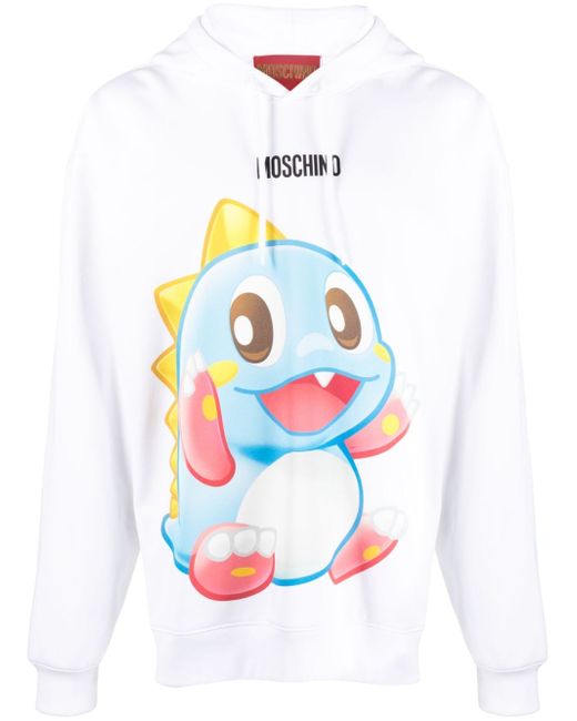 Moschino graphic-print hoodie