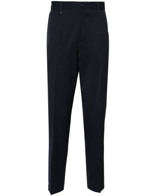 Boss mid-rise tailored trousers