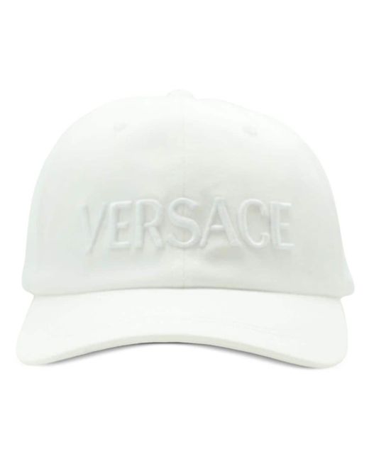 Versace logo-embossed baseball cap
