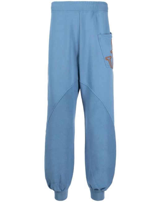 J.W.Anderson panelled organic track pants