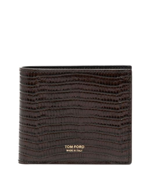Tom Ford debossed leather wallet