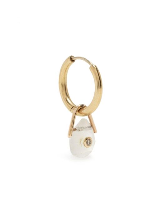 Pascale Monvoisin Orso crystal-embellished hoop earring