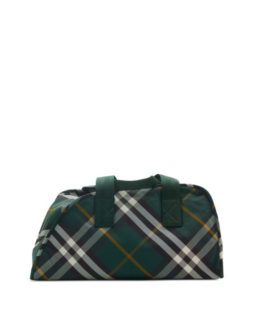 Burberry medium Shield check-pattern duffle bag
