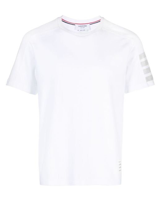 Thom Browne -Bar short-sleeve T-shirt