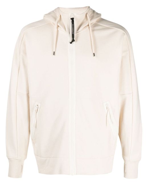 CP Company Goggles-detail zip-up hoodie