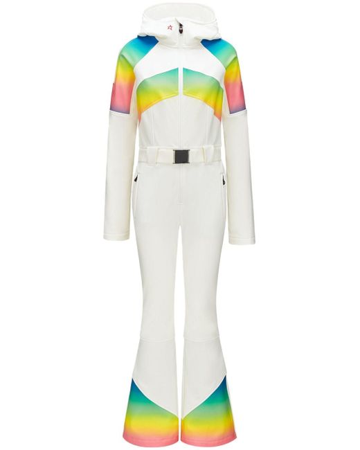Perfect Moment Tignes rainbow-print ski suit
