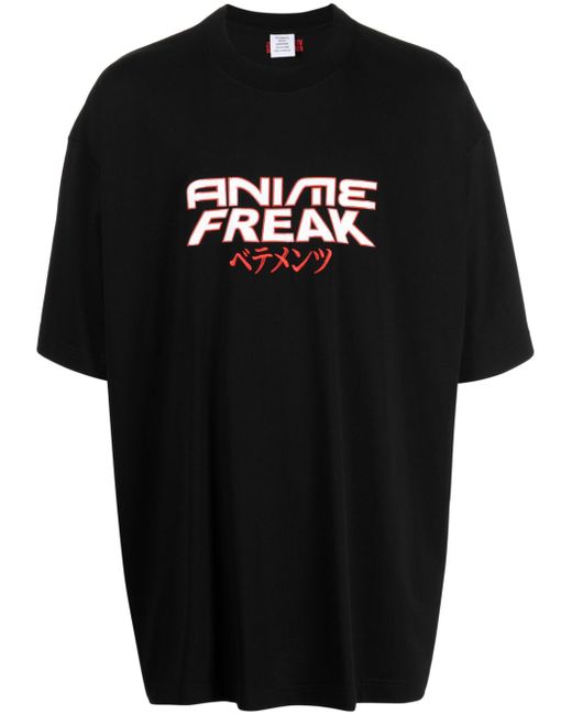 Vetements Anime Freak cotton T-shirt