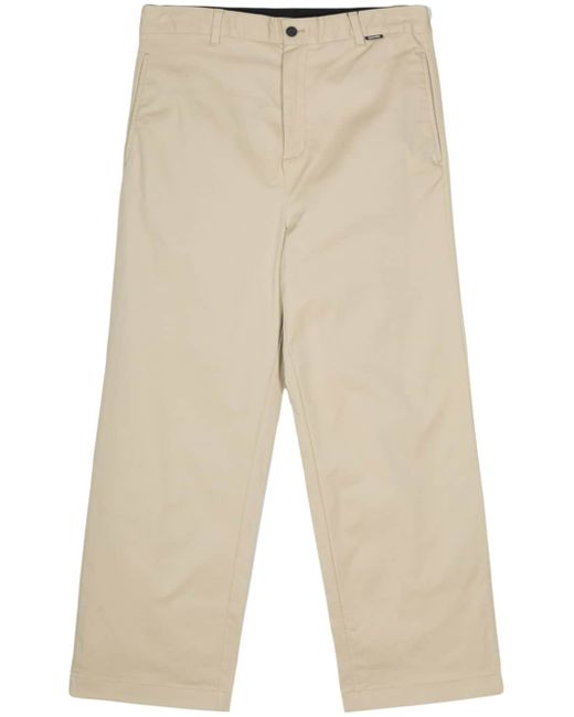 Calvin Klein logo-tag wide-leg trousers