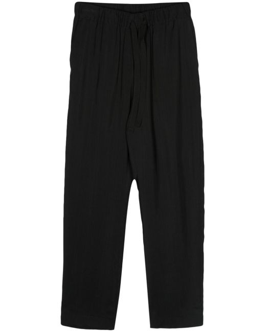 Semicouture cropped tapered trousers