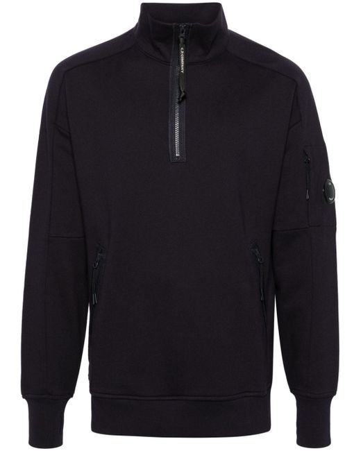 CP Company Lens-detail half-zip sweatshirt