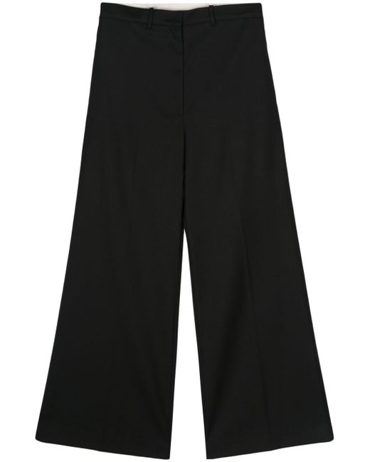 Low Classic twill wide-leg trousers