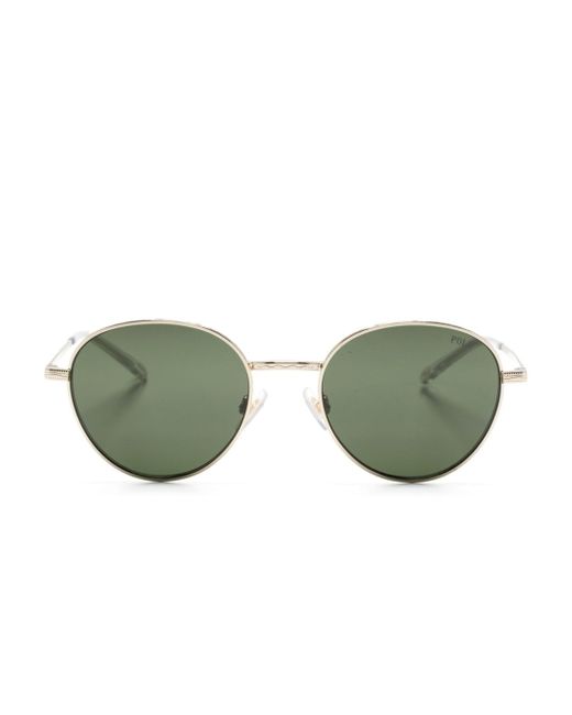 Polo Ralph Lauren metal round-frame sunglasses