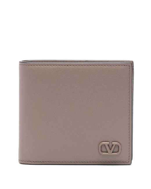 Valentino Garavani V-logo leather wallet