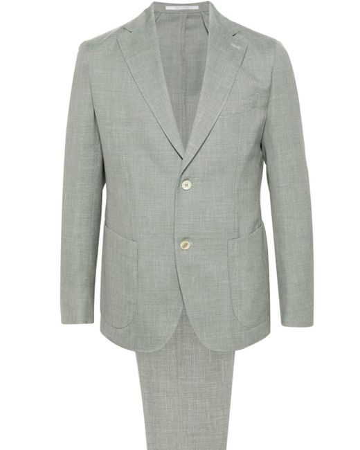 Eleventy single-breasted wool-blend suit
