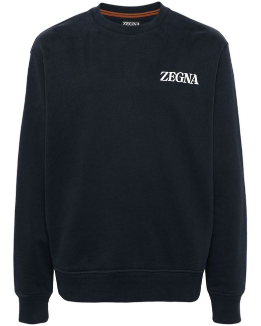 Z Zegna appliqué-logo sweatshirt