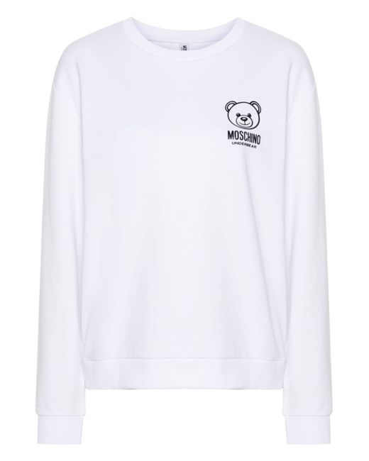 Moschino Teddy Bear-appliqué sweatshirt