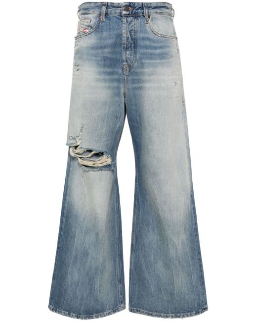 Diesel 1996 D-Sire 09h58 low-rise flared jeans